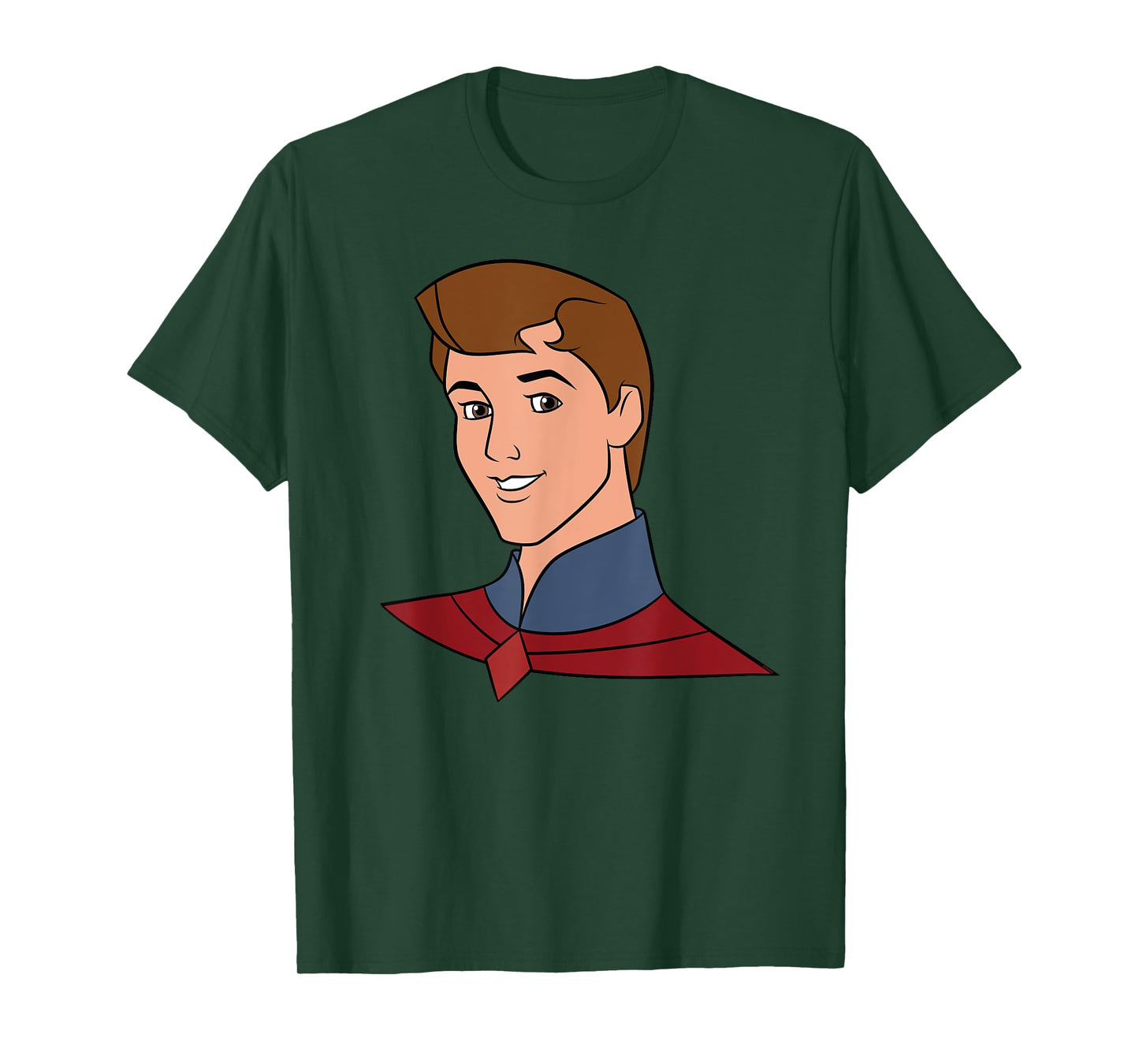 Disney Sleeping Beauty Prince Phillip Big Face Costume T-Shirt