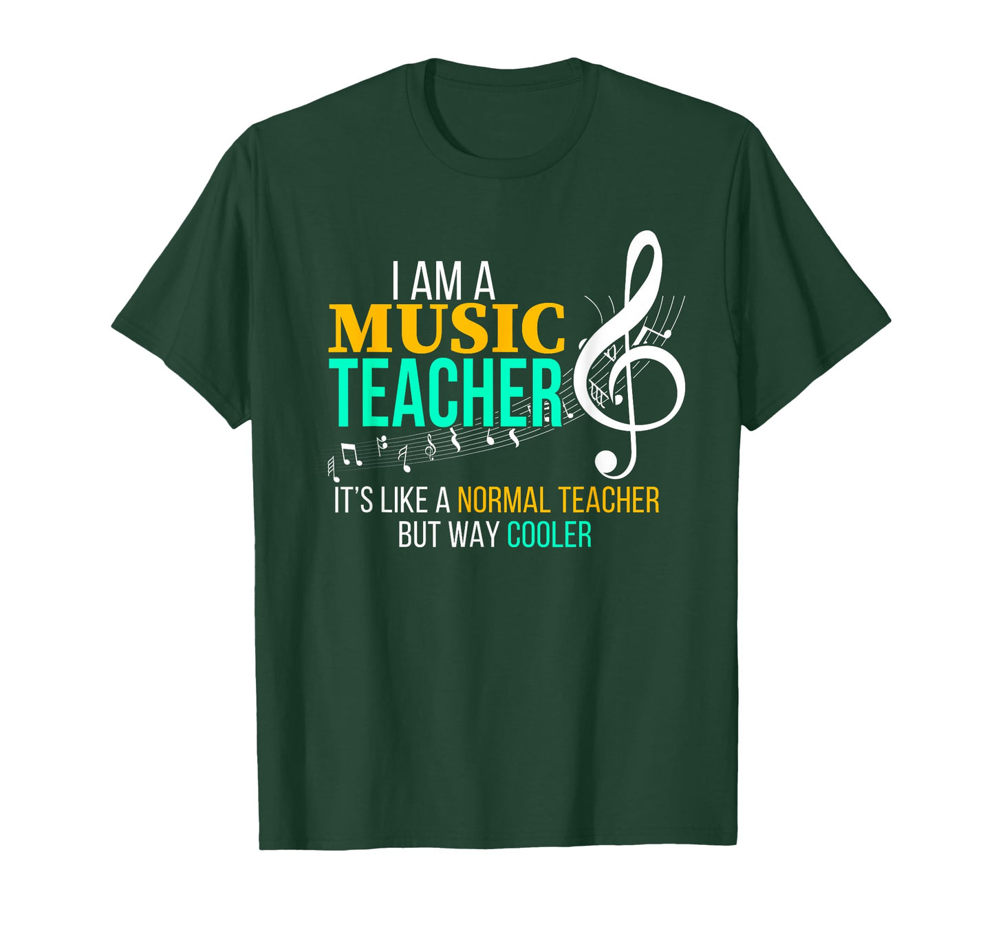 Funny Music Teacher T Shirt Music Teacher Cool Teacher Gifts Men Women Girls Kids T-Shirt