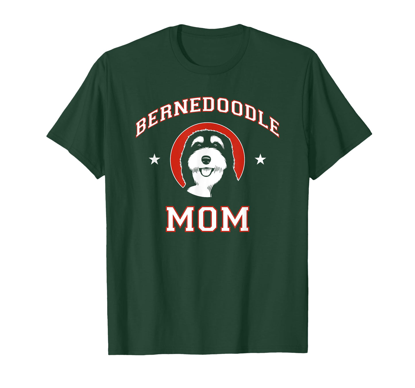Bernedoodle Mom Dog Mother T-Shirt for Men Women Girls Kids