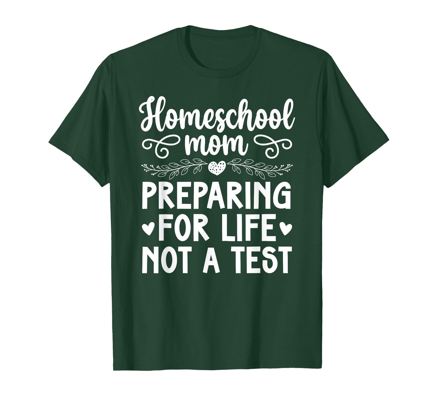 Homeschool Mom Preparing For Life Homeschooling Mama T-Shirt