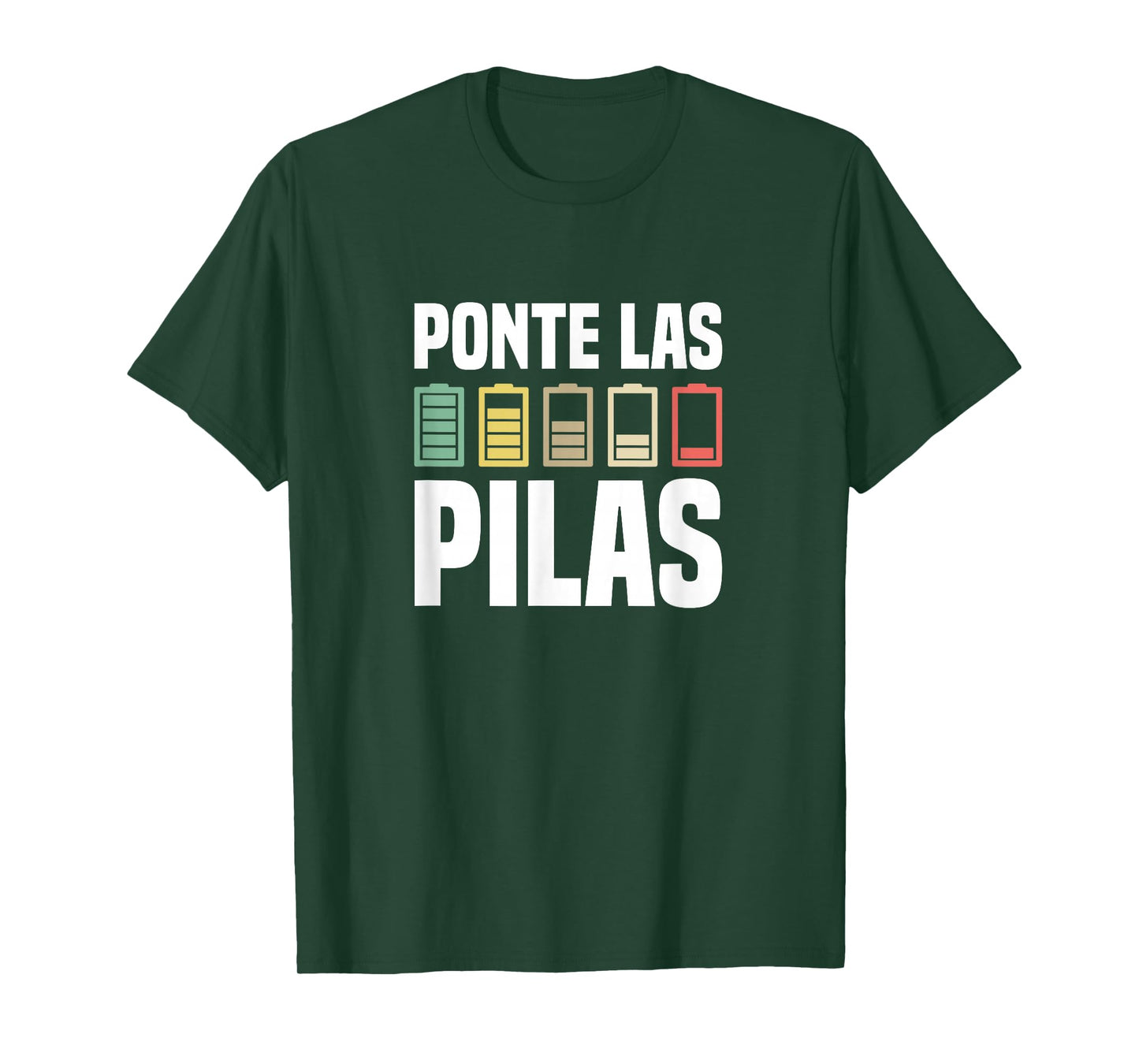 Ponte Las Pilas Motivational Spanish Chistosa Mexico T-Shirt