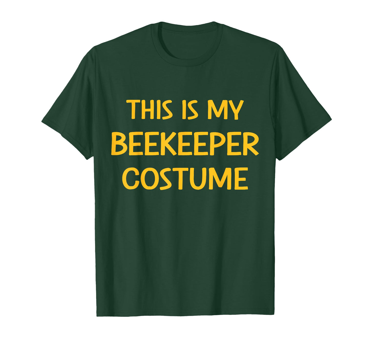 This is my beekeeper costume easy lazy DIY halloween party T-Shirt