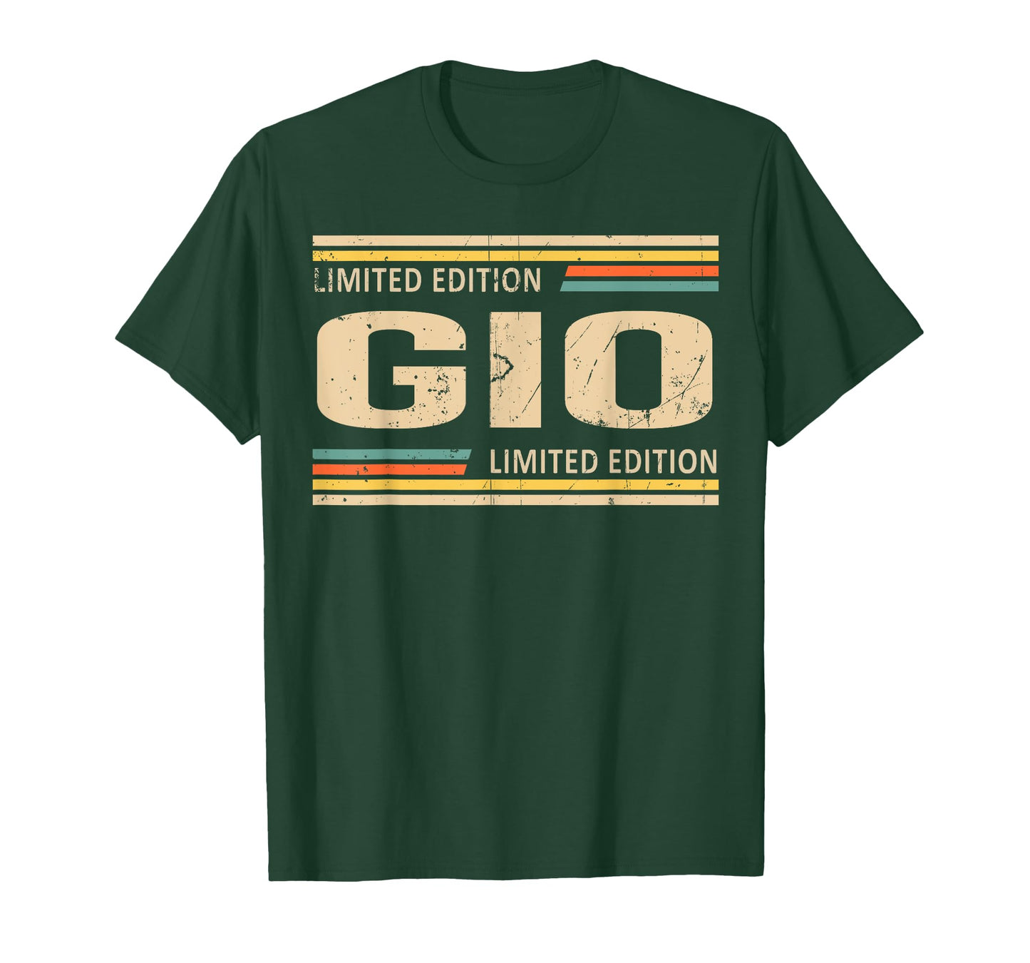 GIO Limited Edition Shirt GIO Name Personalized T-Shirt