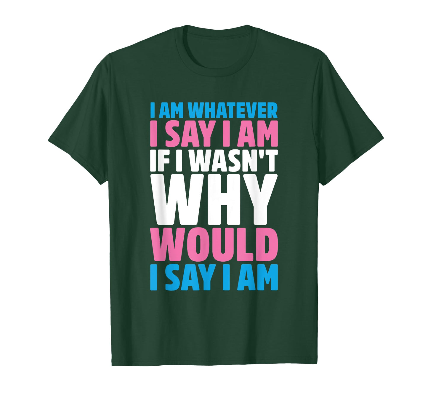 I Am Whatever I Say I Am If I Wasn't Why Would I Say I Am T-Shirt