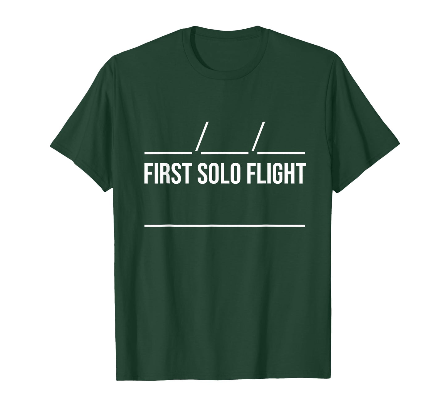 First Solo Flight - Airline Pilot Aviation Aircraft Lover T-Shirt