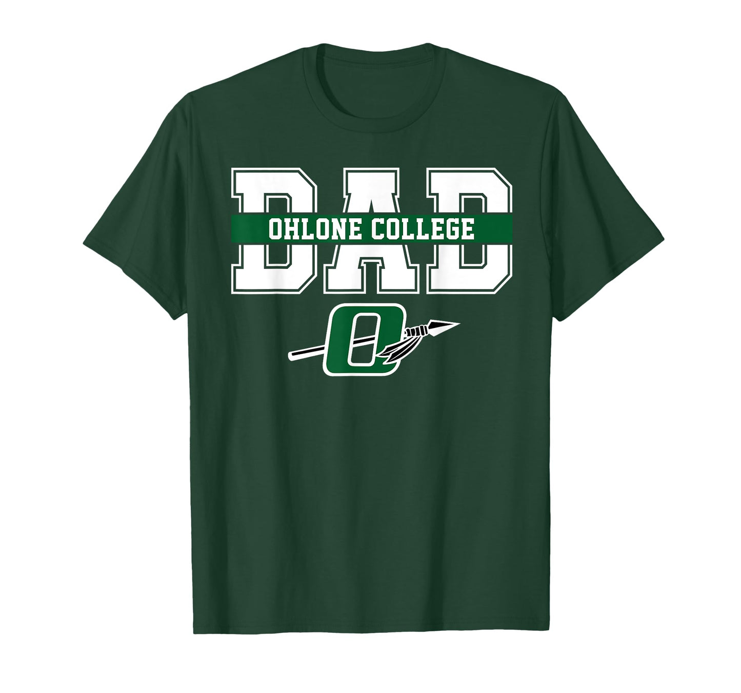 Ohlone College Dad Father Arch Vintage Design Men T-Shirt