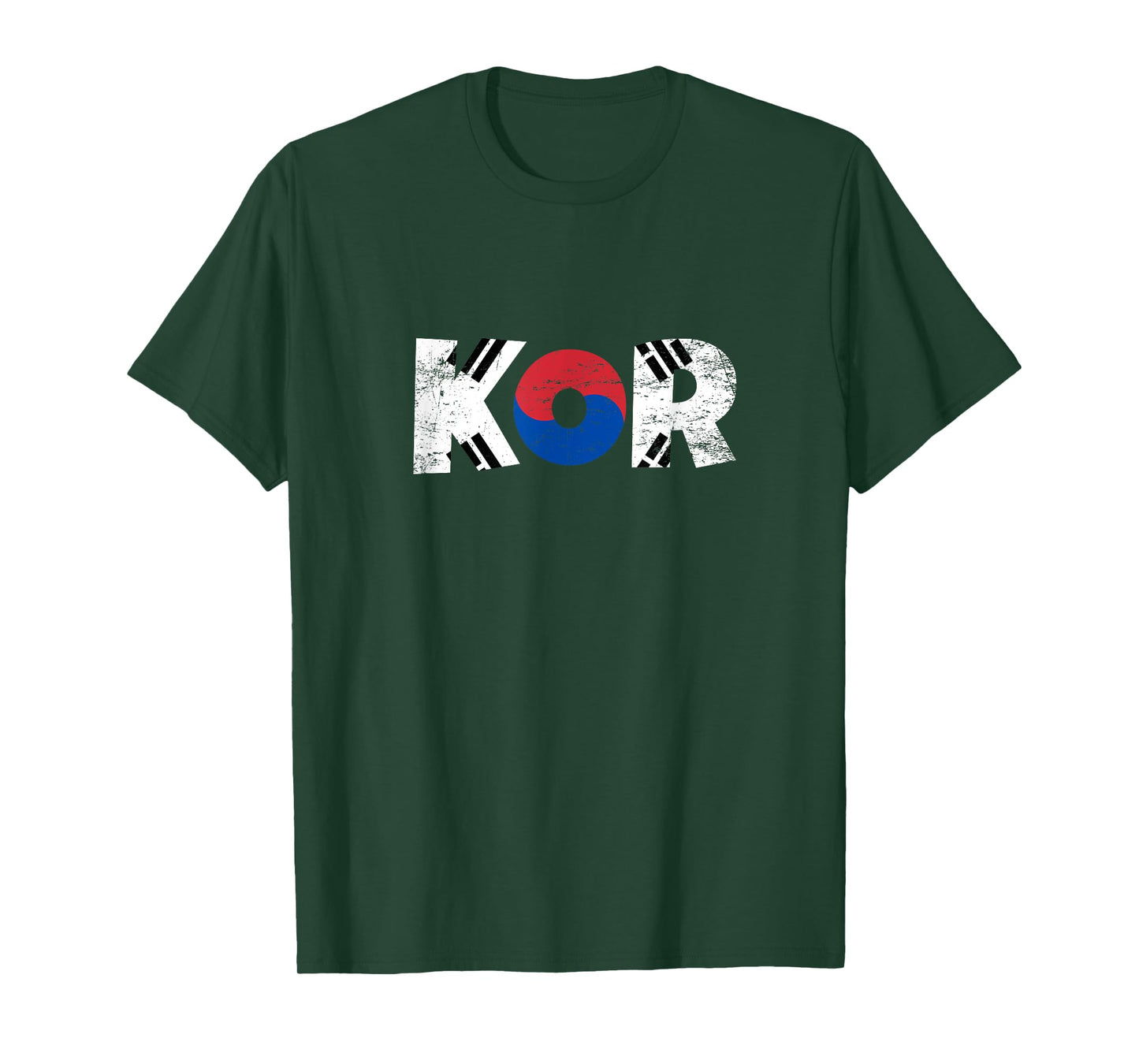 South Korea Pride Love KOR South Korean Flag for South Korea T-Shirt