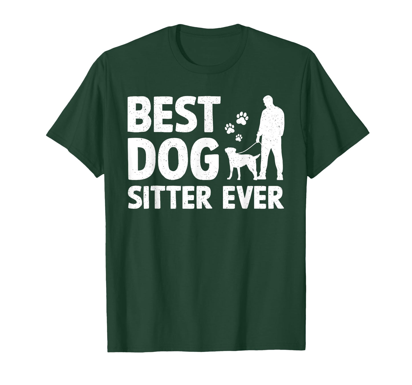 Funny Dog Sitter Design For Men Women Pet Sitting Dog Sitter T-Shirt