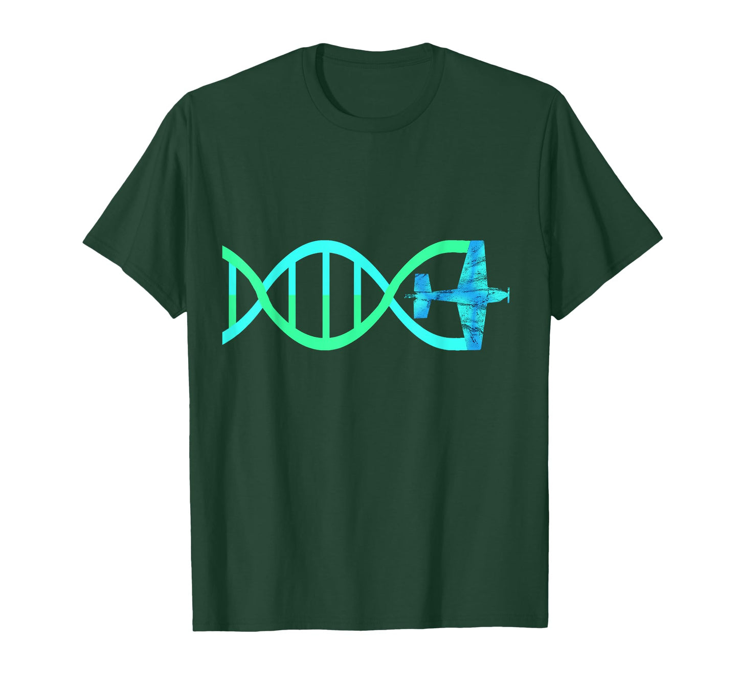 Aerobatic DNA Airplane Biplane Airshow Loops Maneuvers Shirt T-Shirt