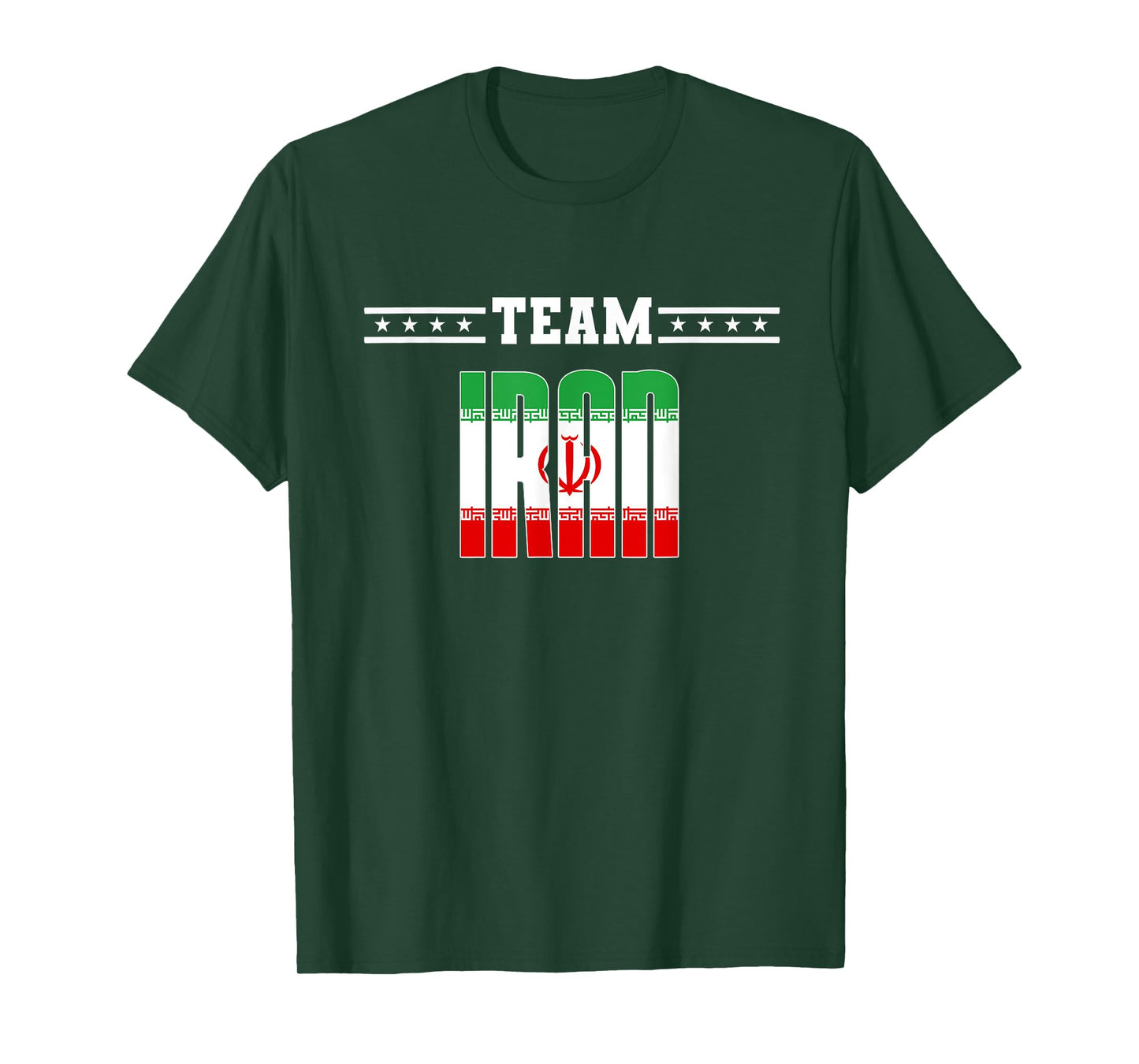 Patriotic Iranian Flag Team Iran T-Shirt