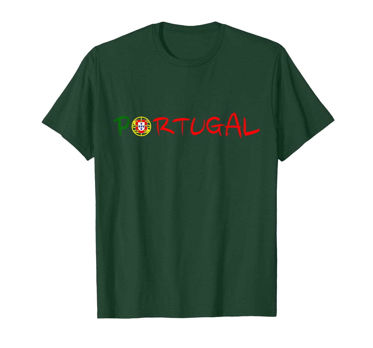 Portugal Travel Vacation Iberian Pride Portuguese Flag T-Shirt