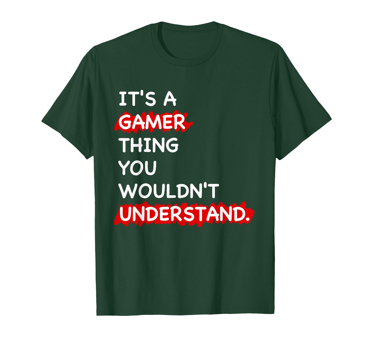 It's a Gamer Thing Funny Gamer Gaming Men Boys Kids T-Shirt