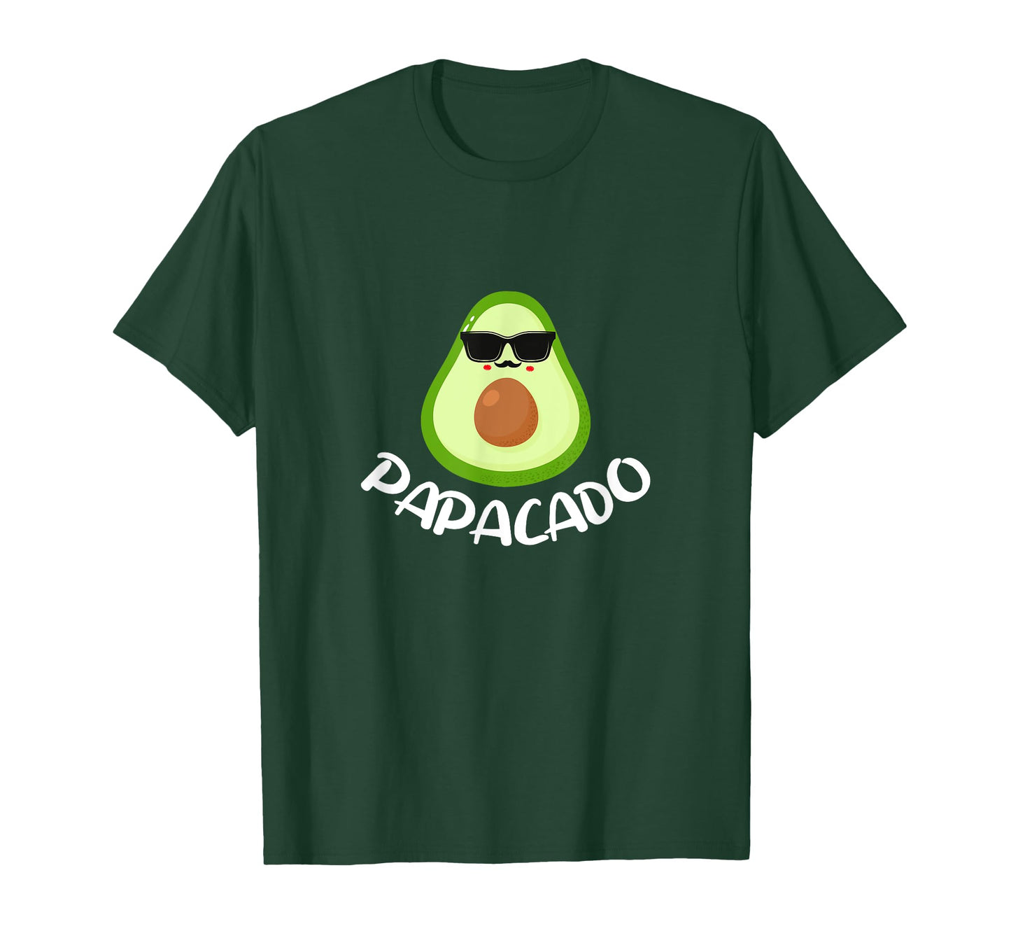 Papacado Funny Avocado Dad Daddy Father's Day T-Shirt