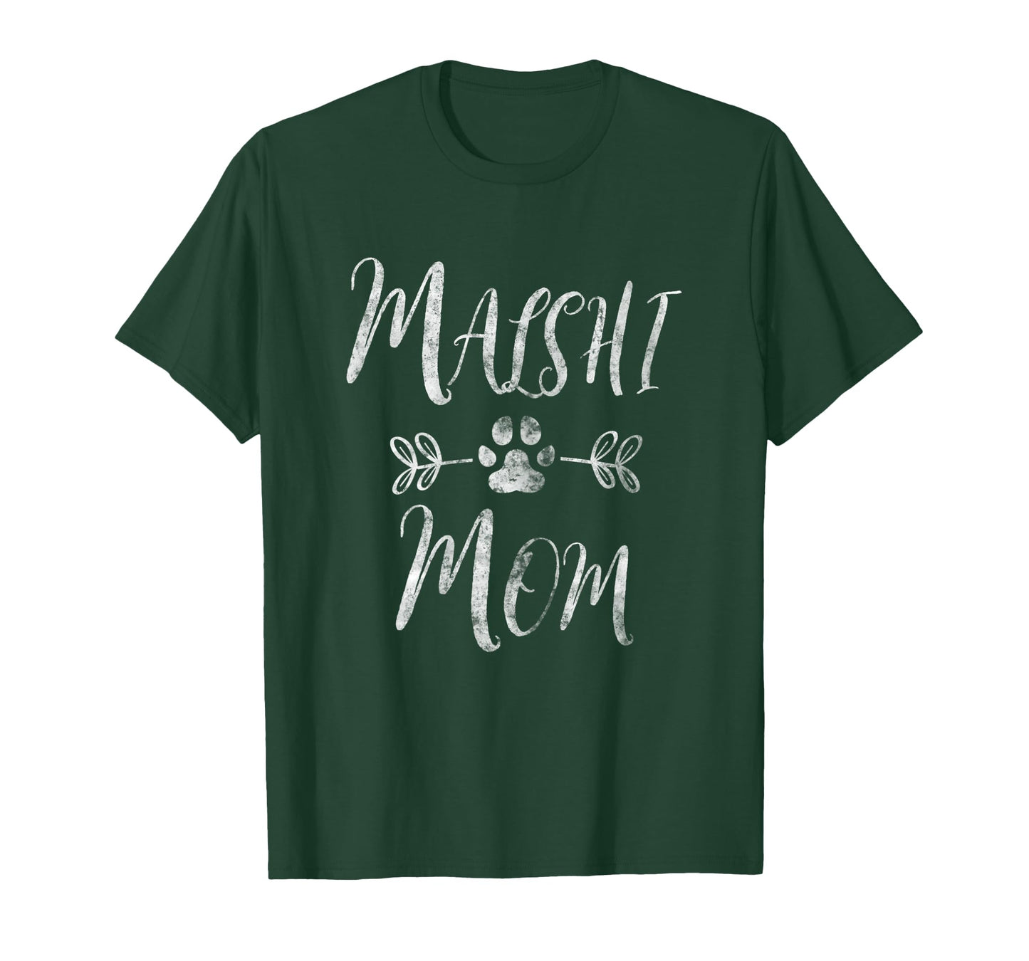 Malshi Mom Shirt Mal-Shi Lover Owner Malt-Tzu Dog Mom Women T-Shirt
