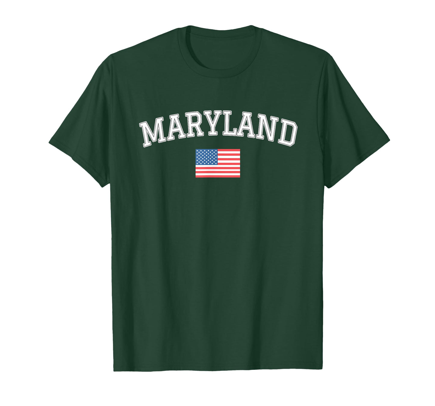United States of America Flag Vintage Maryland State T-Shirt