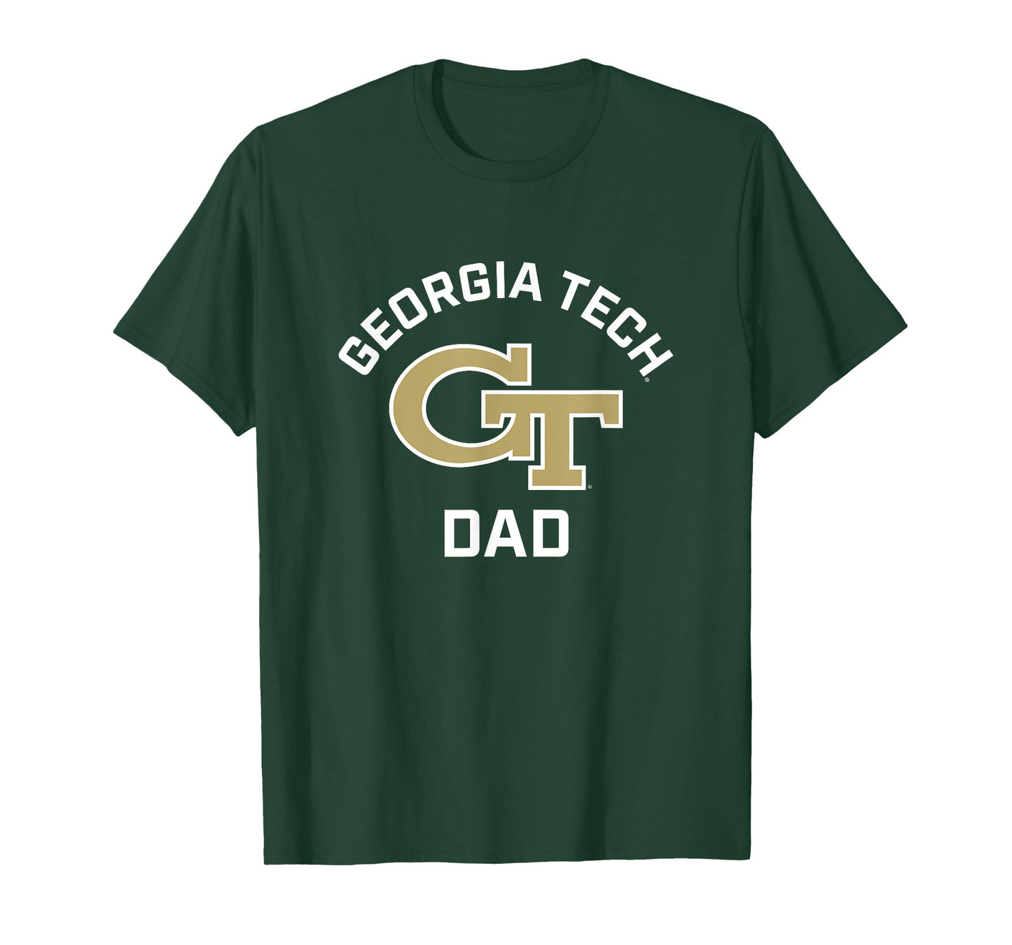 Georgia Tech Yellow Jackets Arched Dad T-Shirt