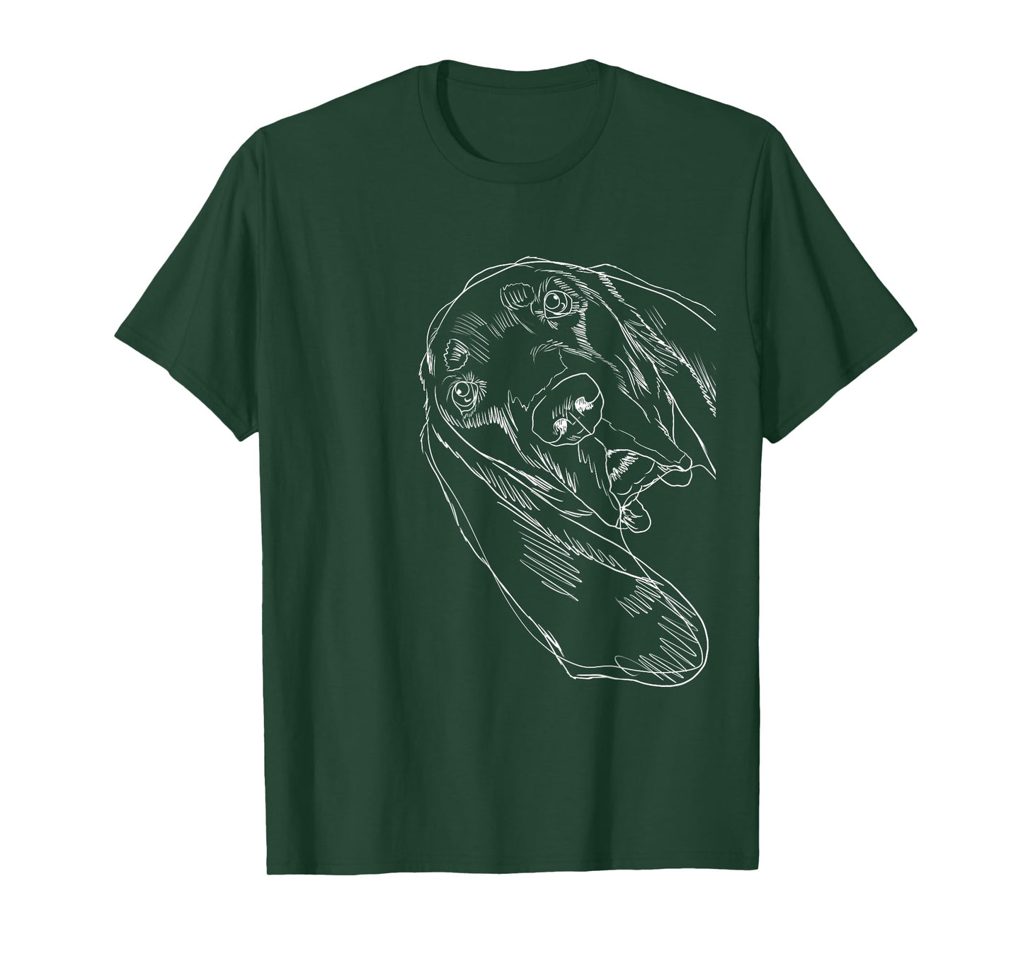 Funny Dog Black and Tan Coonhound T-Shirt