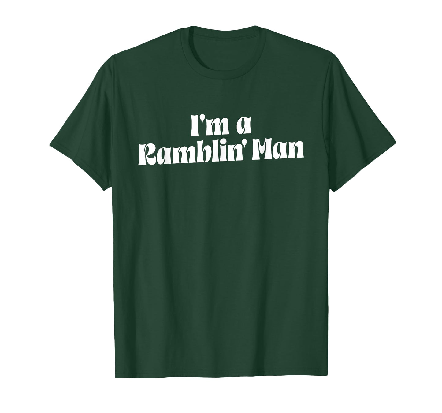 Ramblin' Man Rambling 70s country rock retro classic T-Shirt