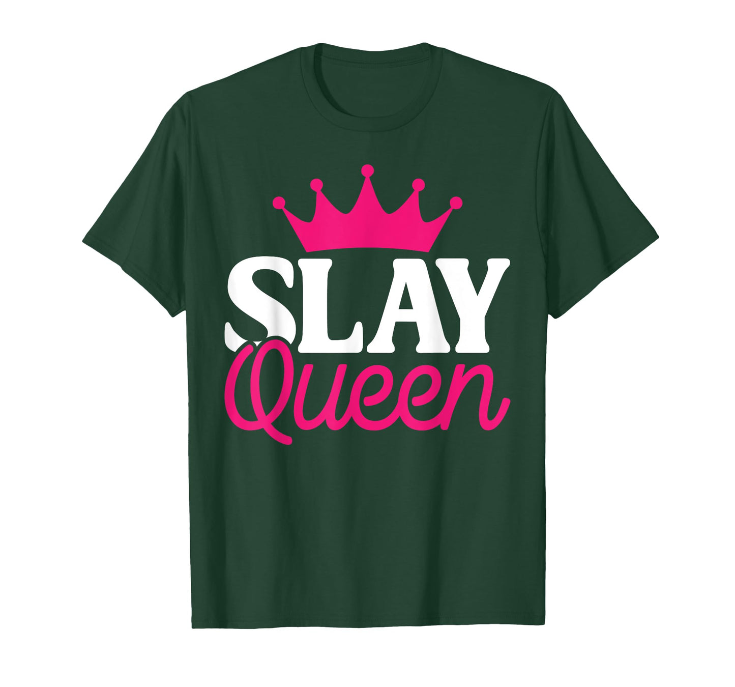 Yas Queen Slay Funny Meme Sarcastic Costume Tees T-Shirt