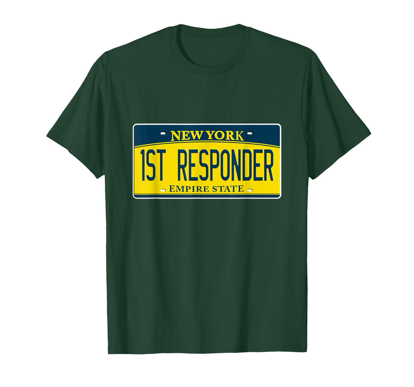 First Responder New York NY USA Fire Police Department EMS T-Shirt