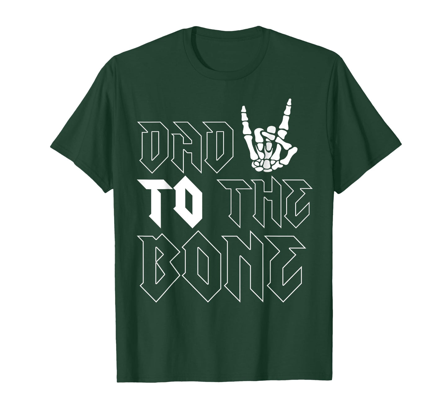Halloween Dad To The Bone Funny Skeleton Fathers Day Men T-Shirt
