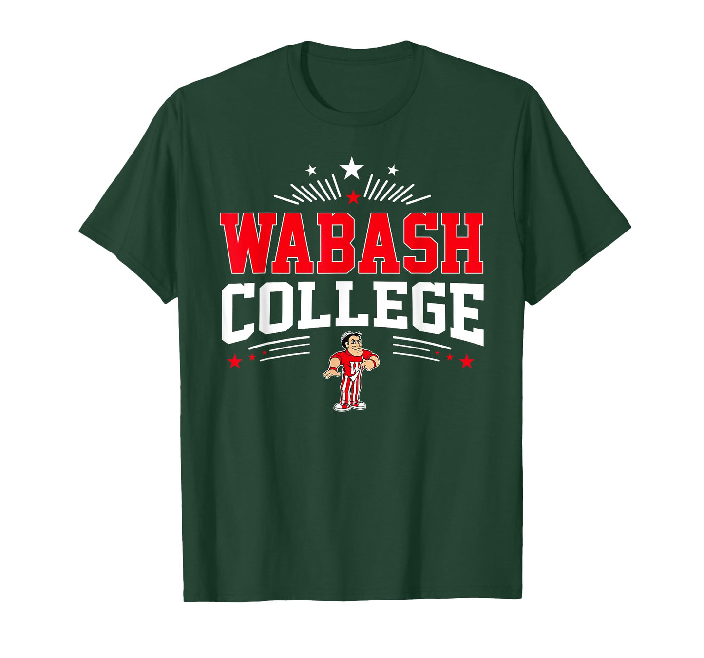 Wabash College Arch Vintage Design for Men Women T-Shirt
