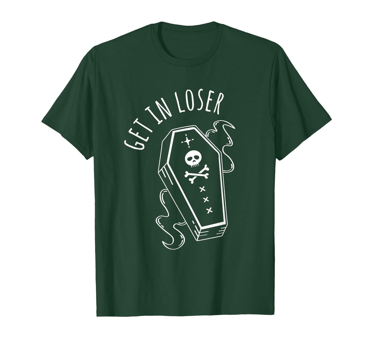 GET IN LOSER Pastel Goth Coffin T-Shirt