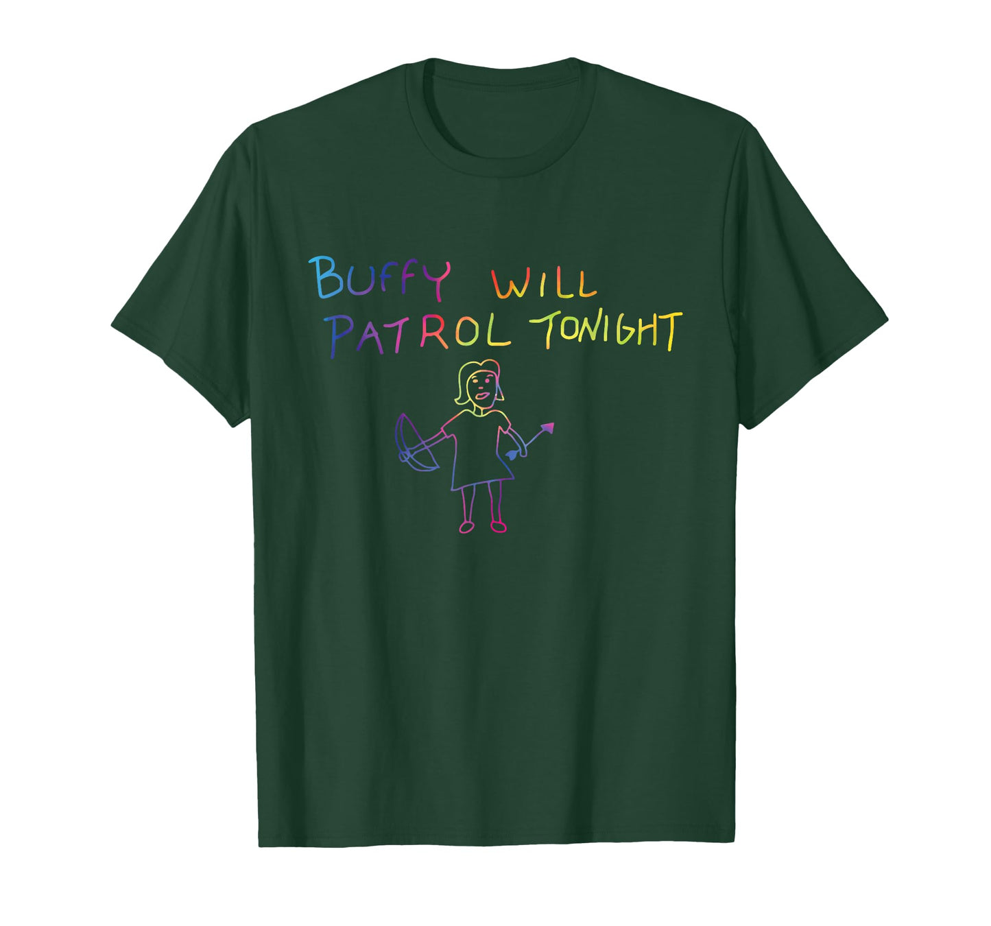 Buffy Will Patrol Tonight T-Shirt
