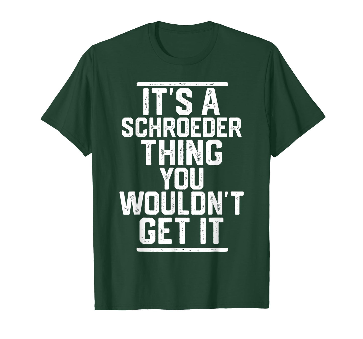 It's a Schroeder Thing You Wouldn't Get It T-Shirt