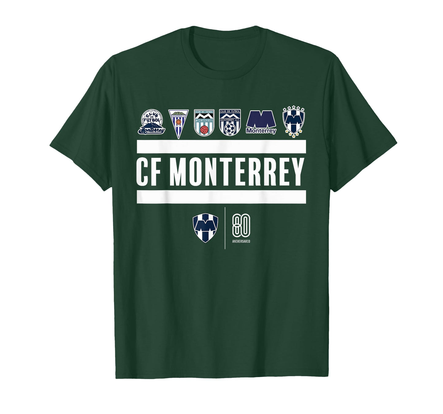 Rayados de Monterrey 80th Anniversary T-Shirt