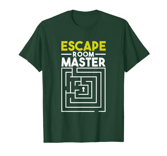 Escape Room Master Adventure Game Enclosed rooms T-Shirt