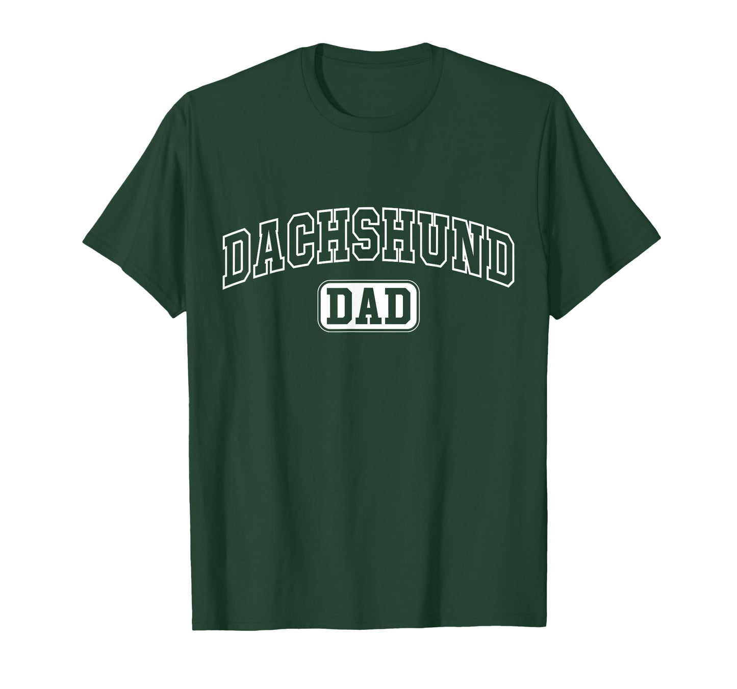Dachshund Mom Funny Athletic Lettering Pet Owner Mama T-Shirt