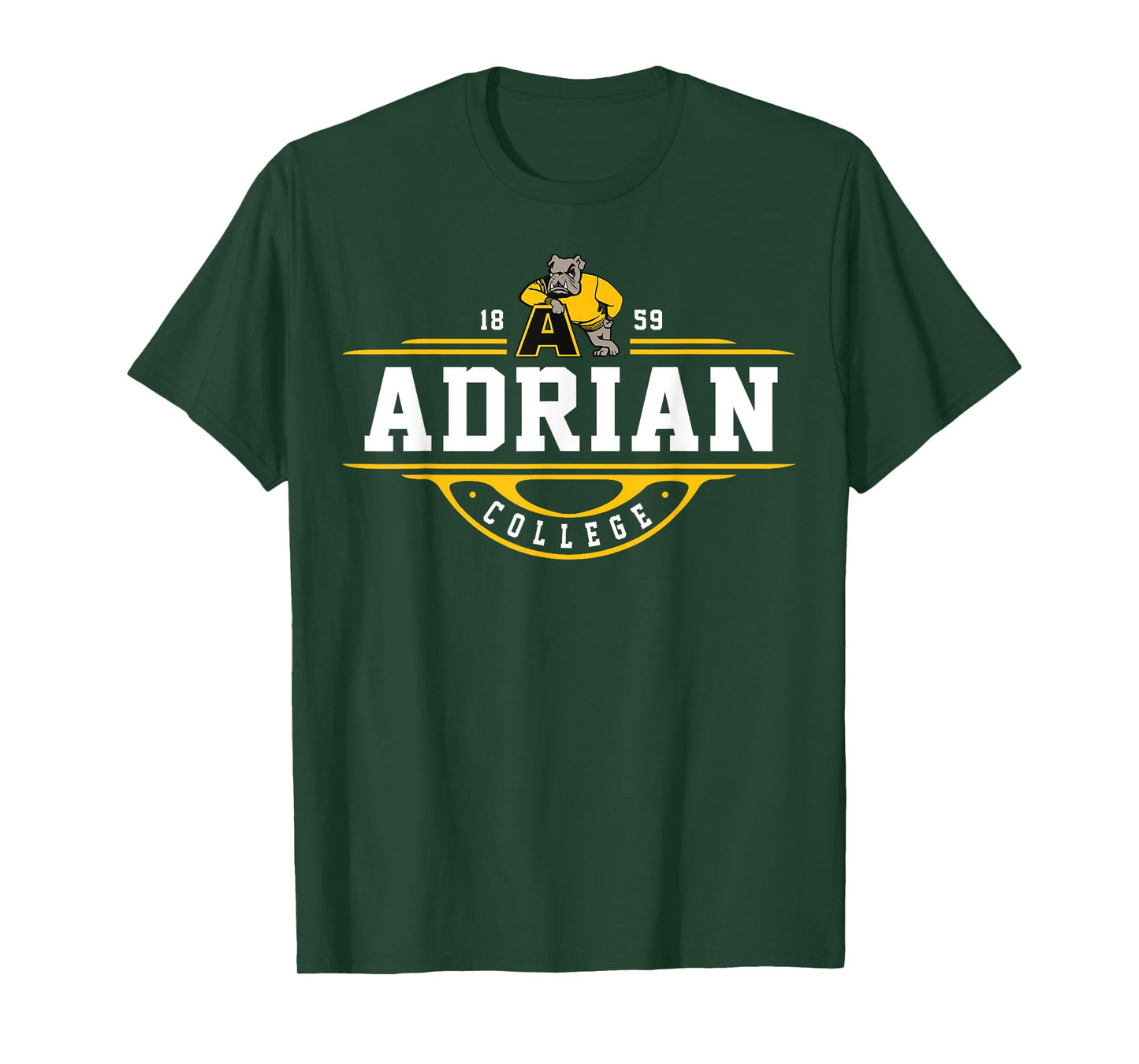 Adrian College Arch Vintage Design for Men Women T-Shirt