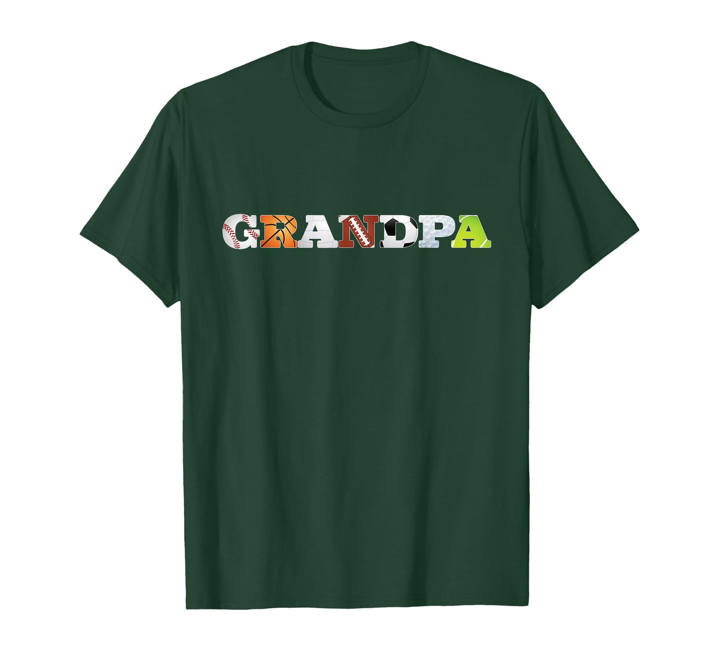 Sports Fan Grandpa T-Shirt T-Shirt