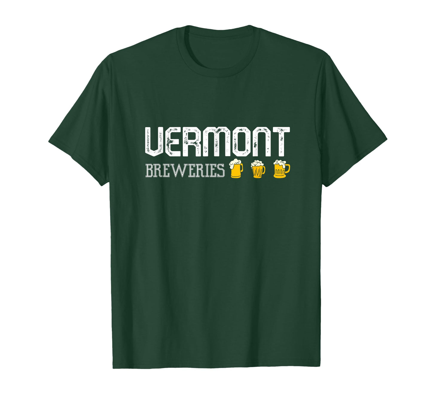 State Vermont Breweries Craft Beer- I LoVermont Vermont Beer T-Shirt