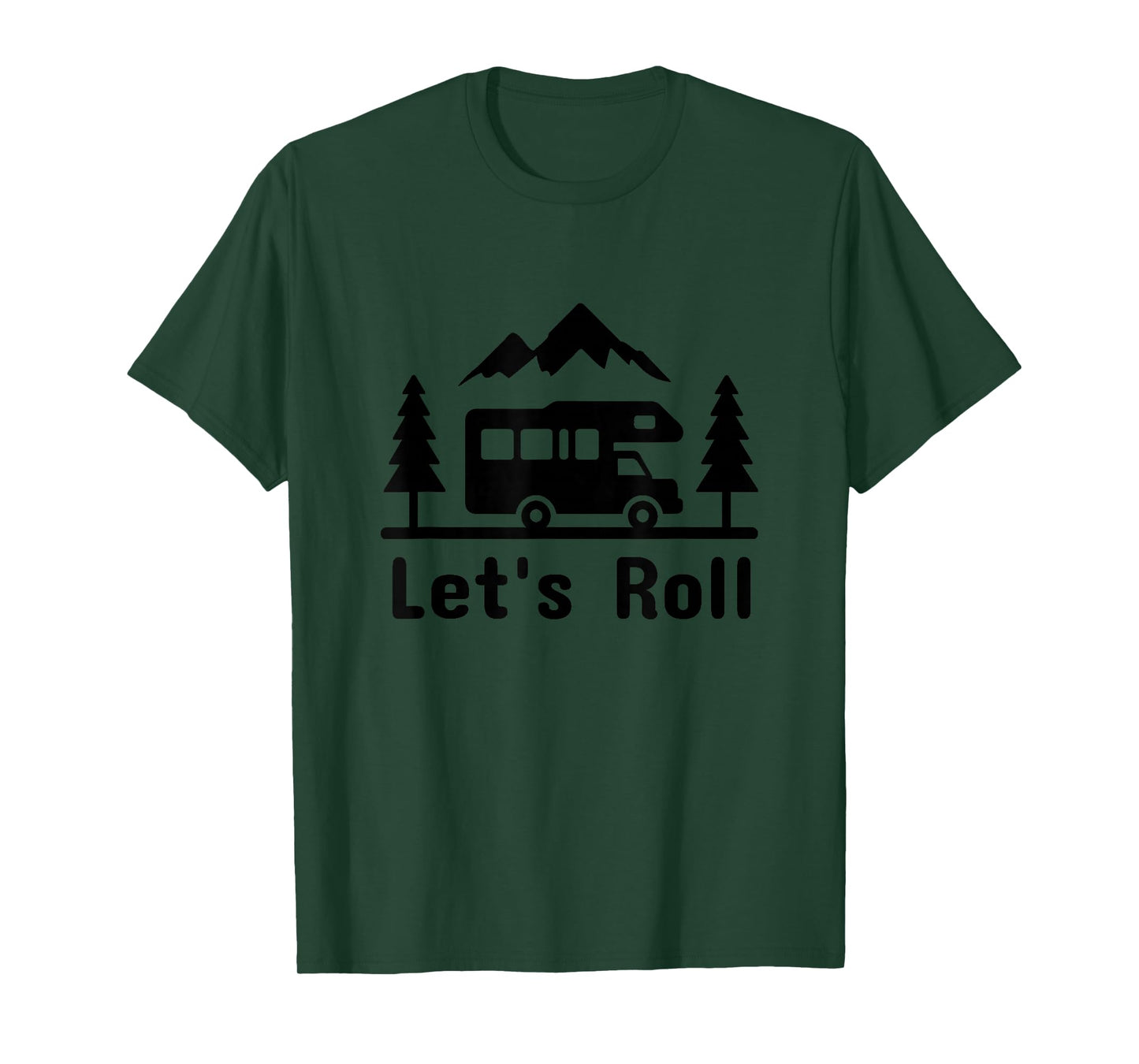 RV Camping Motorhome Road Trip Camper T-Shirt