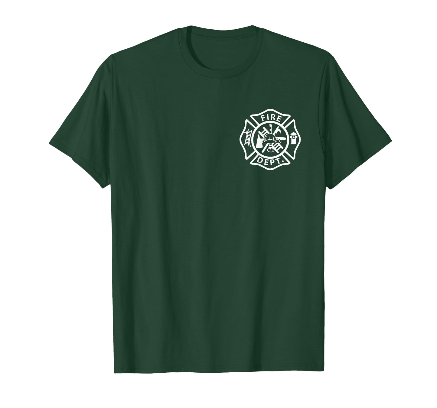 Fire Department Logo Uniform Fireman Symbol Firefighter Gear T-Shirt