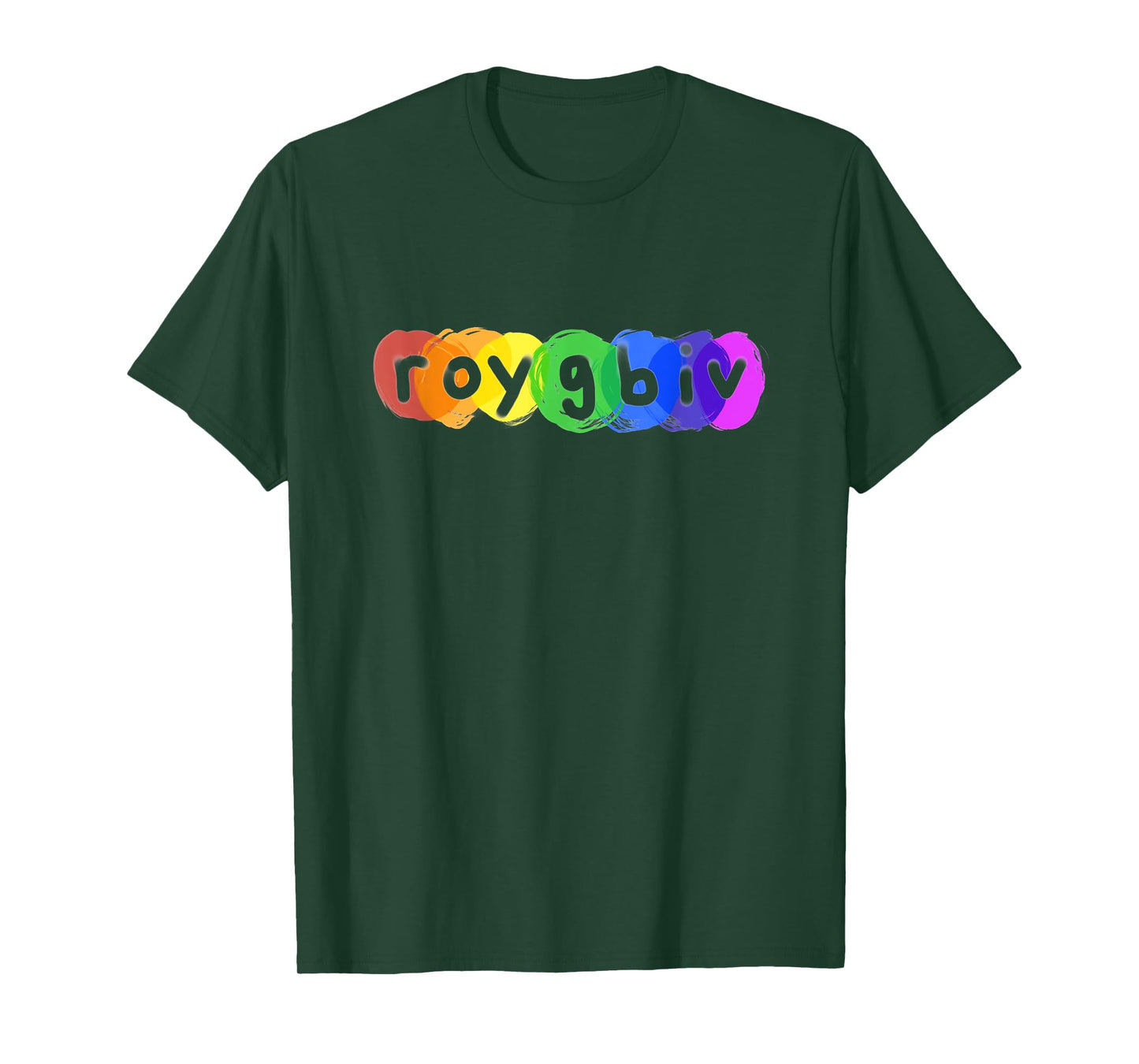ROYGBIV Rainbow Paint T Shirt For Artist Art Student Teacher Men Women Kids T-Shirt