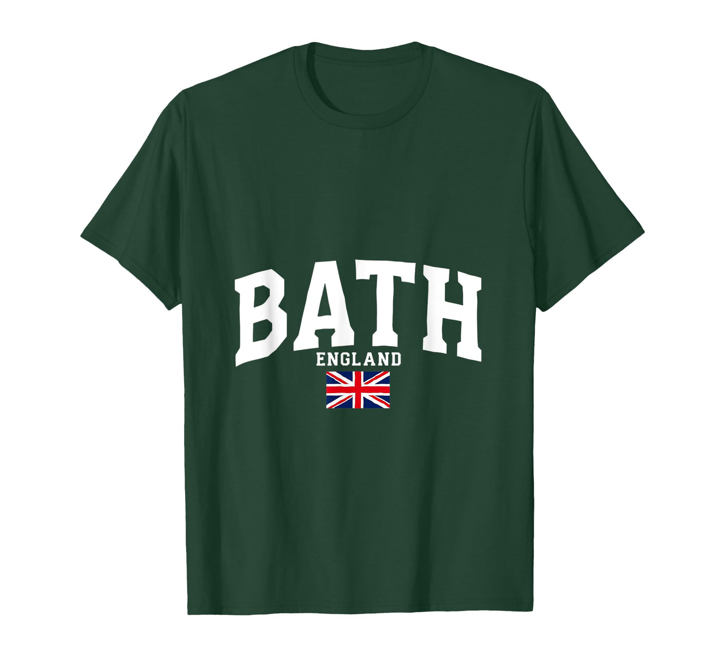 Union Jack Flag Design UK England Bath T-Shirt