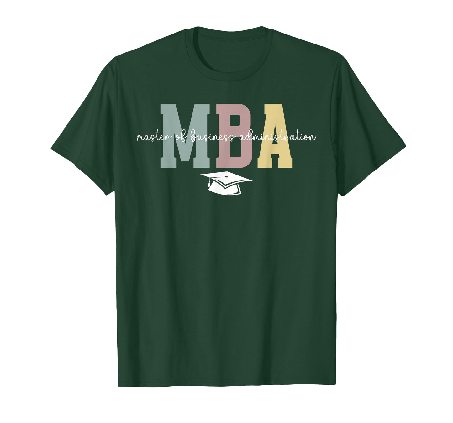 MBA Master Of Business Administration Boho MBA Graduation T-Shirt