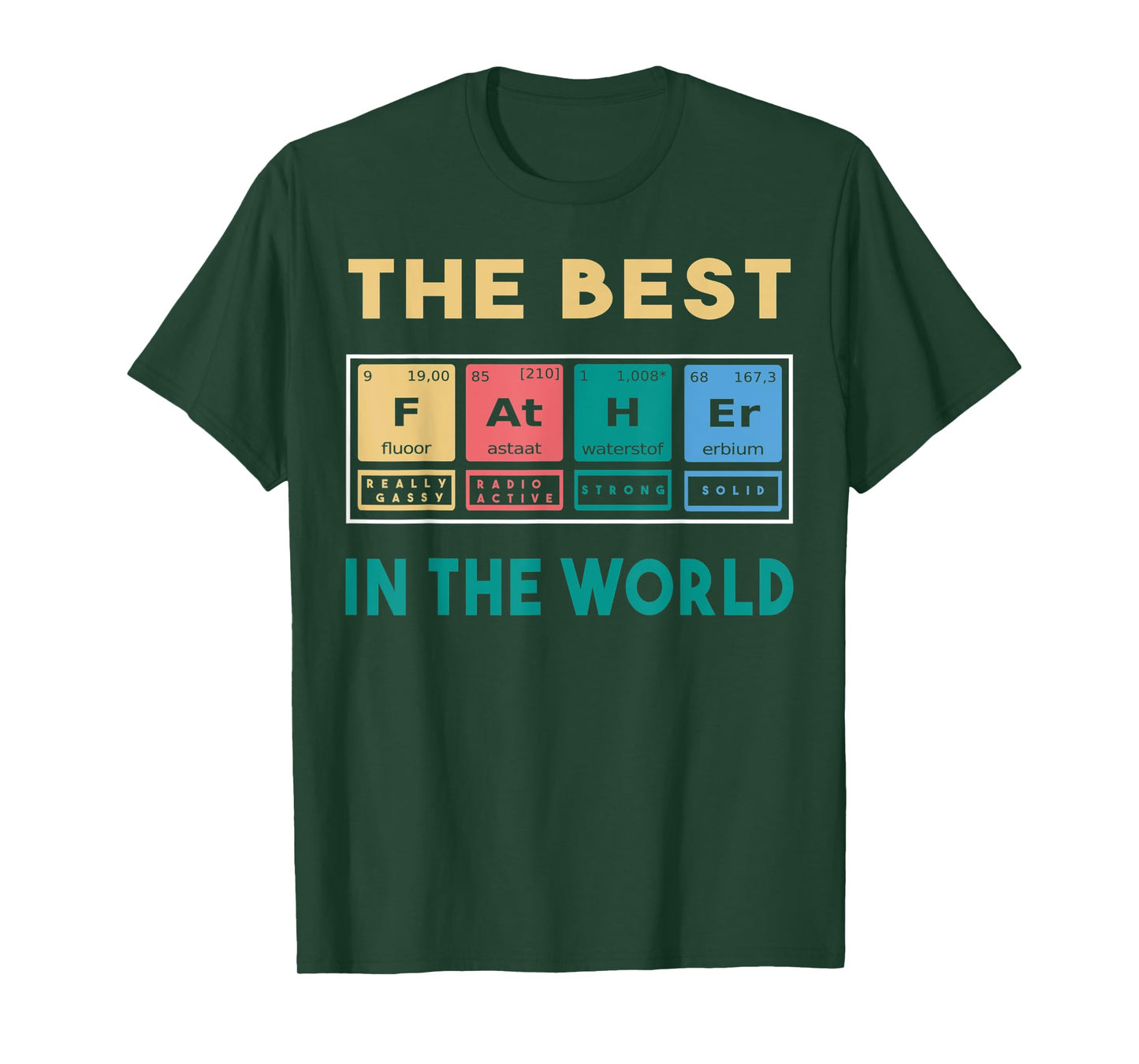 The best father in the world T-Shirt