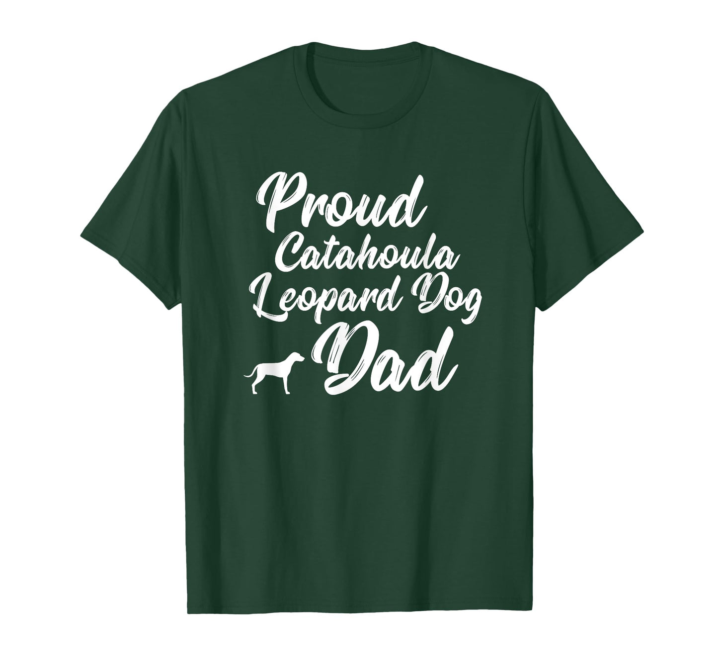 Catahoula Leopard Owner Gift Dog - Dad Father Daddy Men T-Shirt