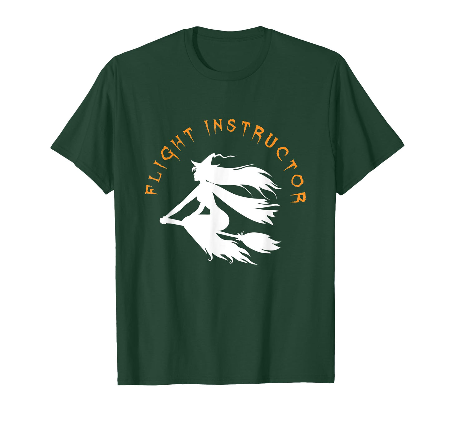 Flight Instructor Costume I Monster Witch Halloween Party T-Shirt