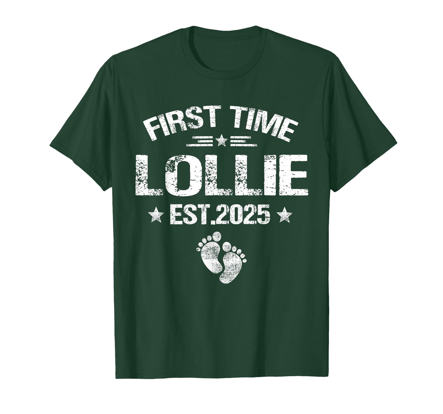 First Time Lollie Est 2025 New Lollie Family T-Shirt