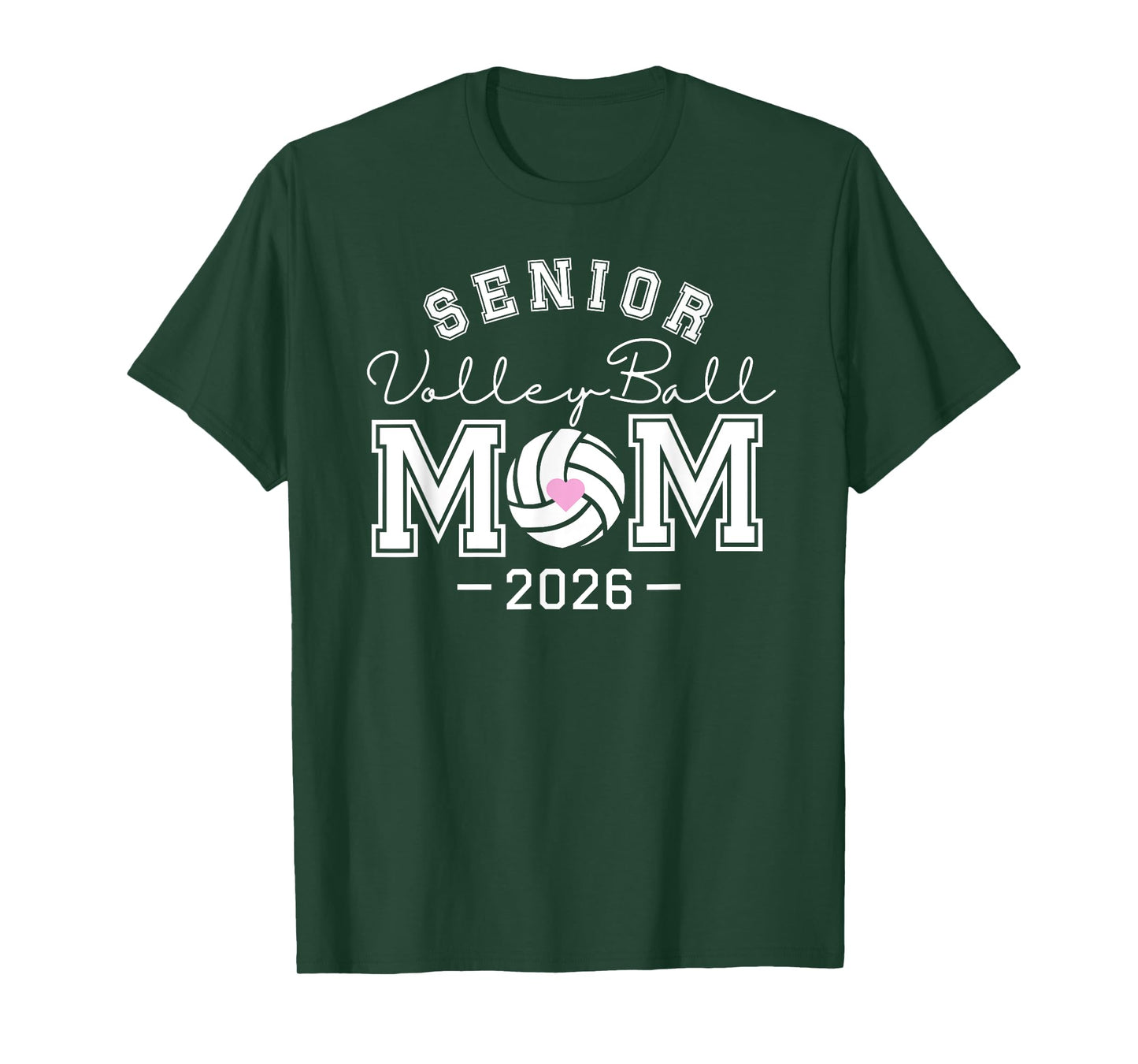 Senior 2026 Volleyball Graduating Class Mom T-Shirt