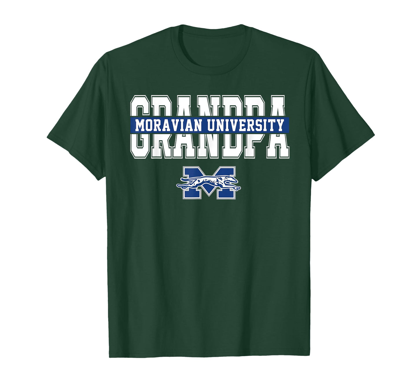 Moravian Vintage Arch University Grandpa Design for Men T-Shirt
