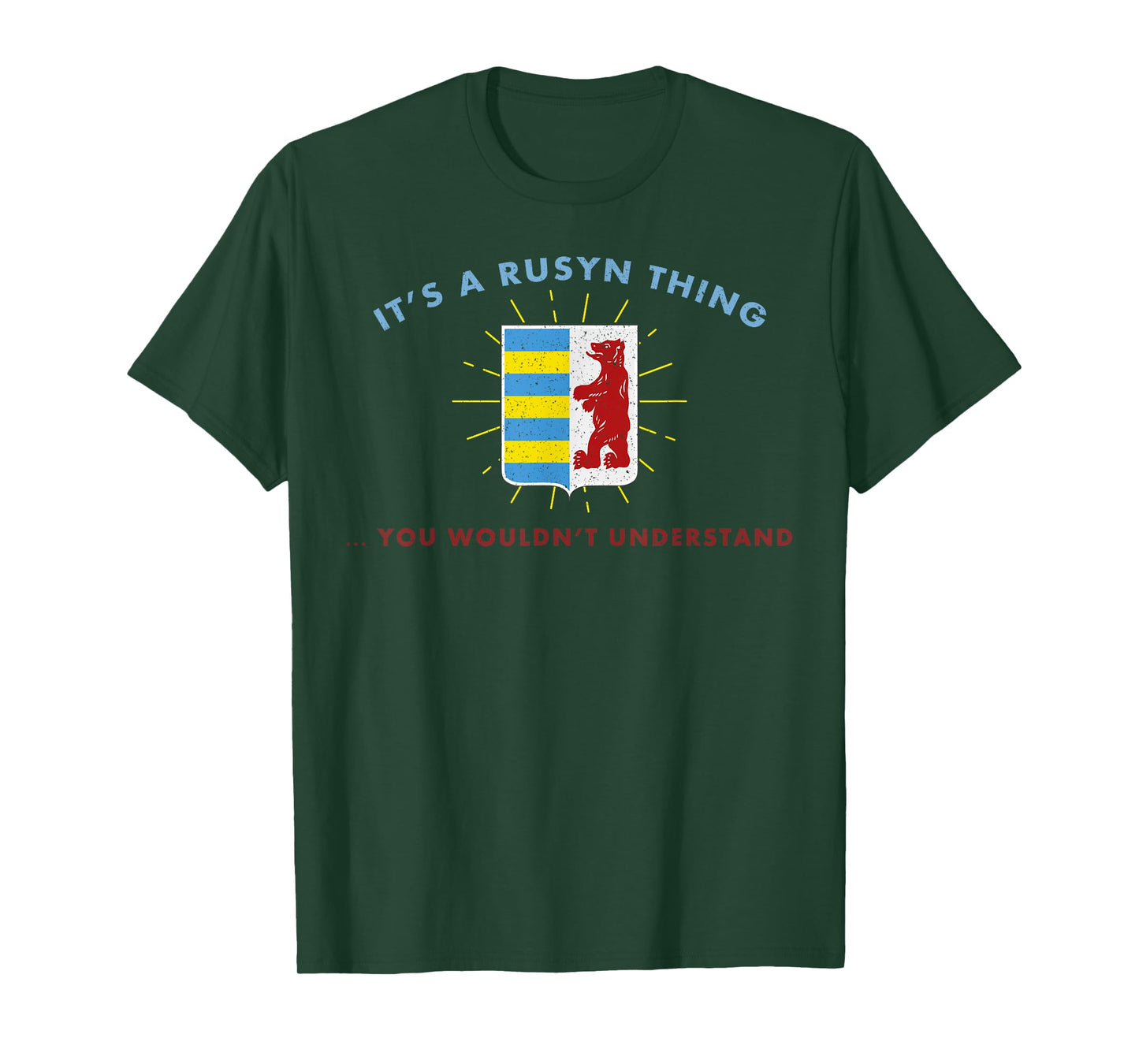 Rusyn Carpatho Slavic ethnic Carpathian diaspora Ruthenians T-Shirt