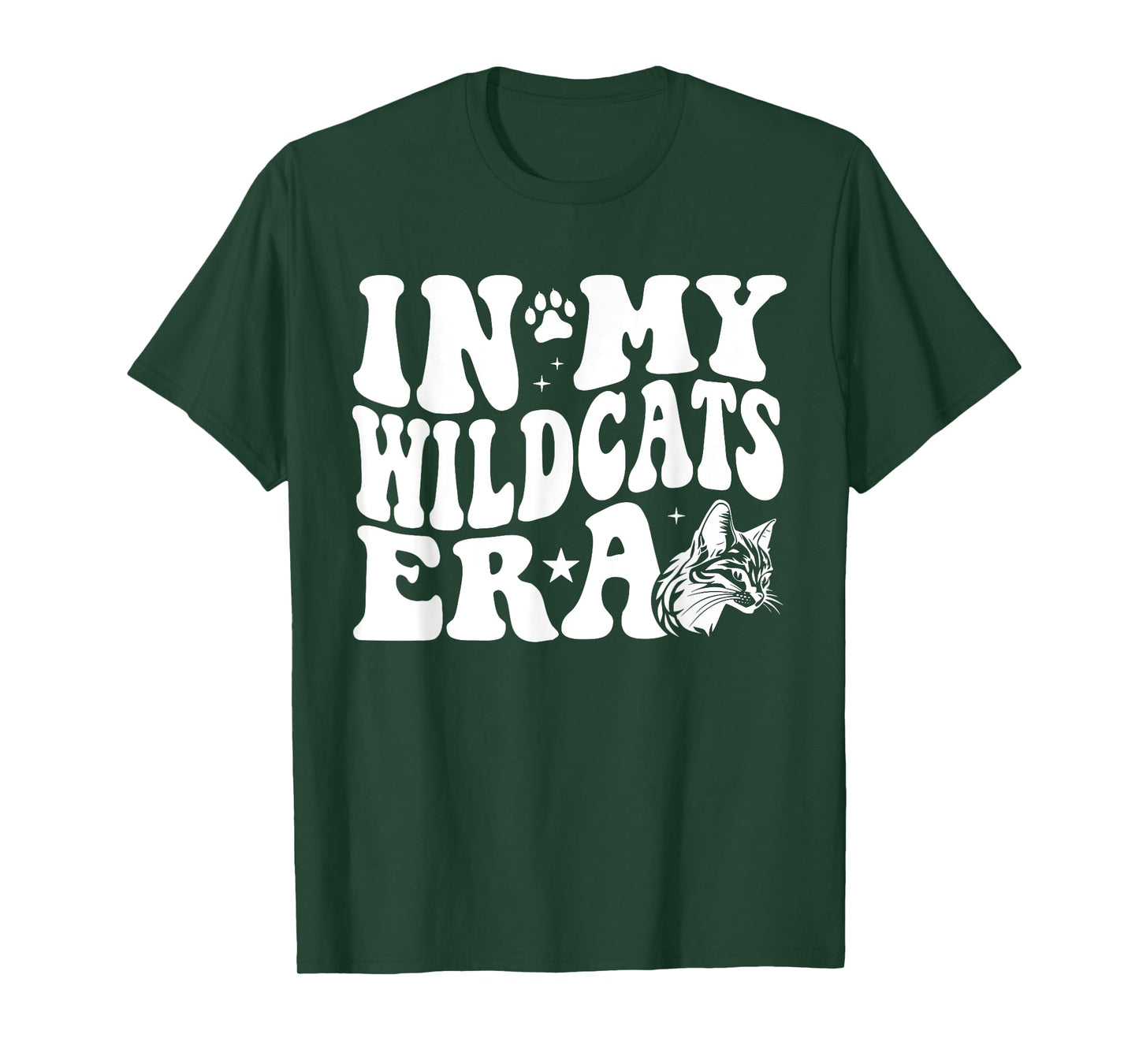 In My Wildcats Era for Wildcat Mascot Sports Fan T-Shirt