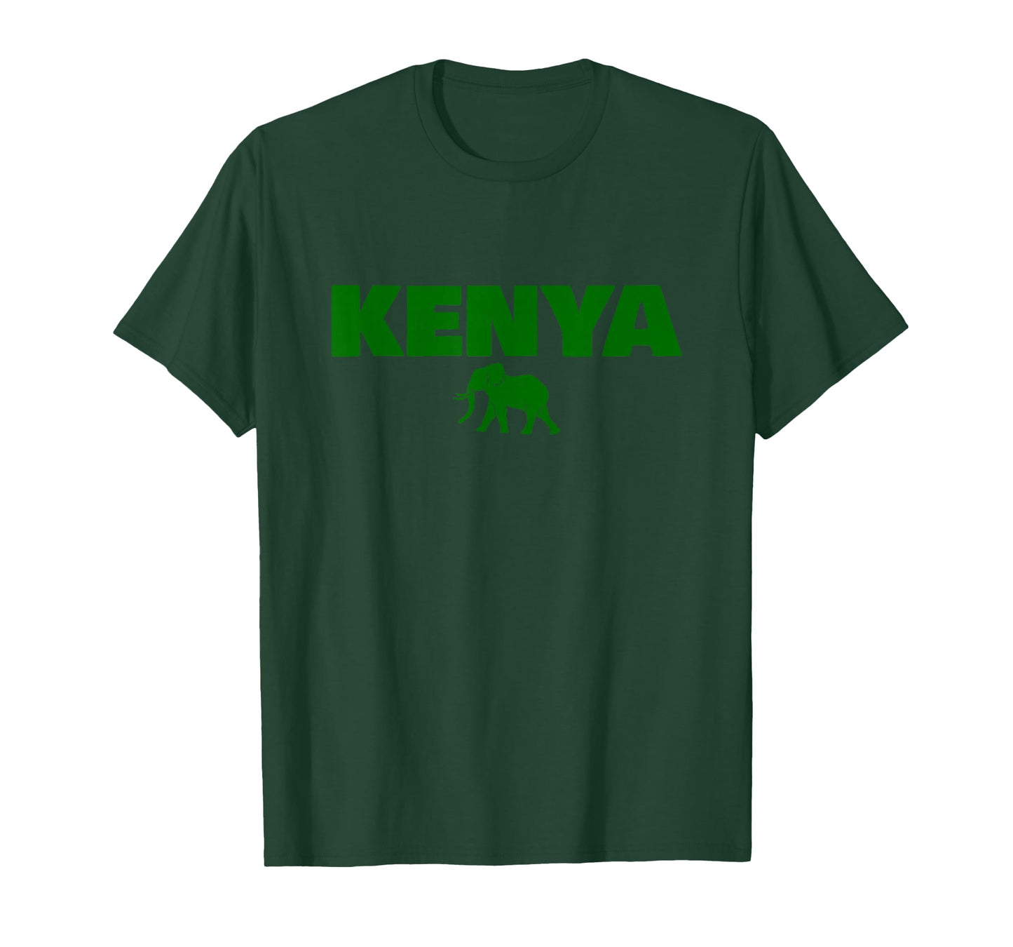 Kenya Elephant Proud Kenyan T-Shirt