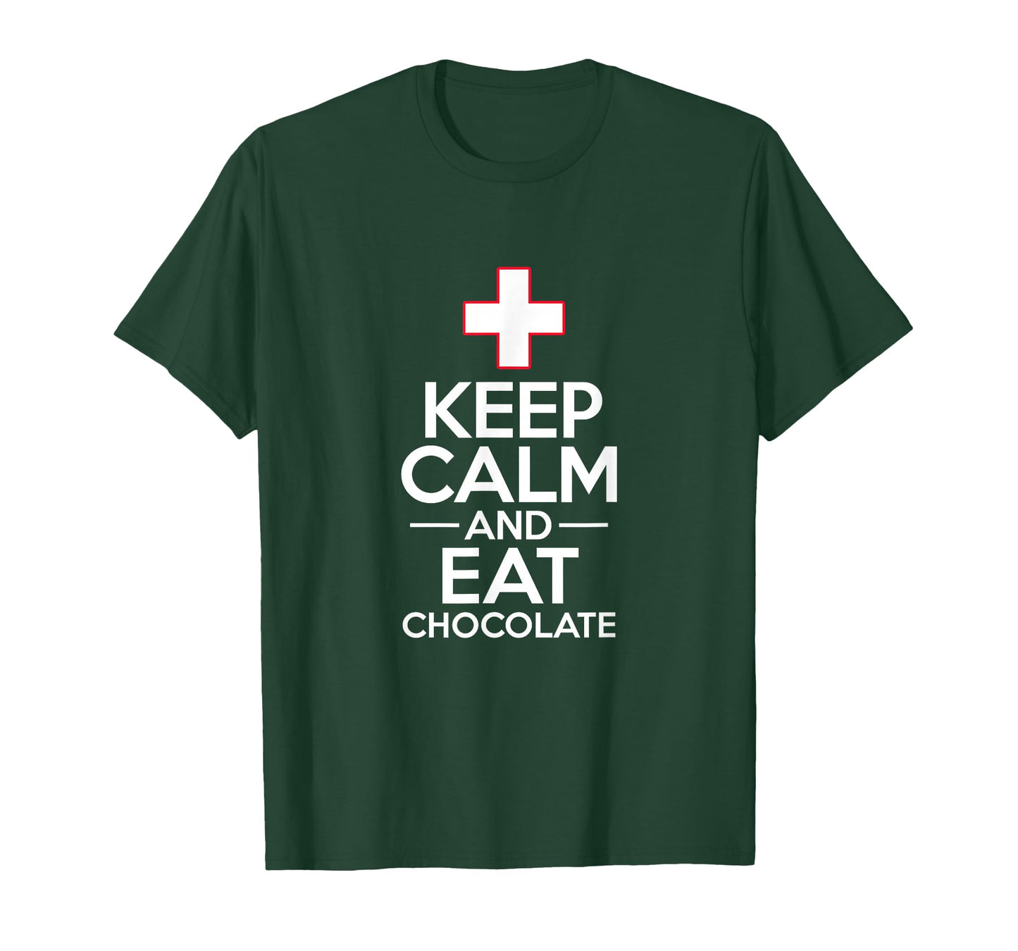 Swiss Switzerland Flag Eat Chocolate Travel Souvenir T-Shirt